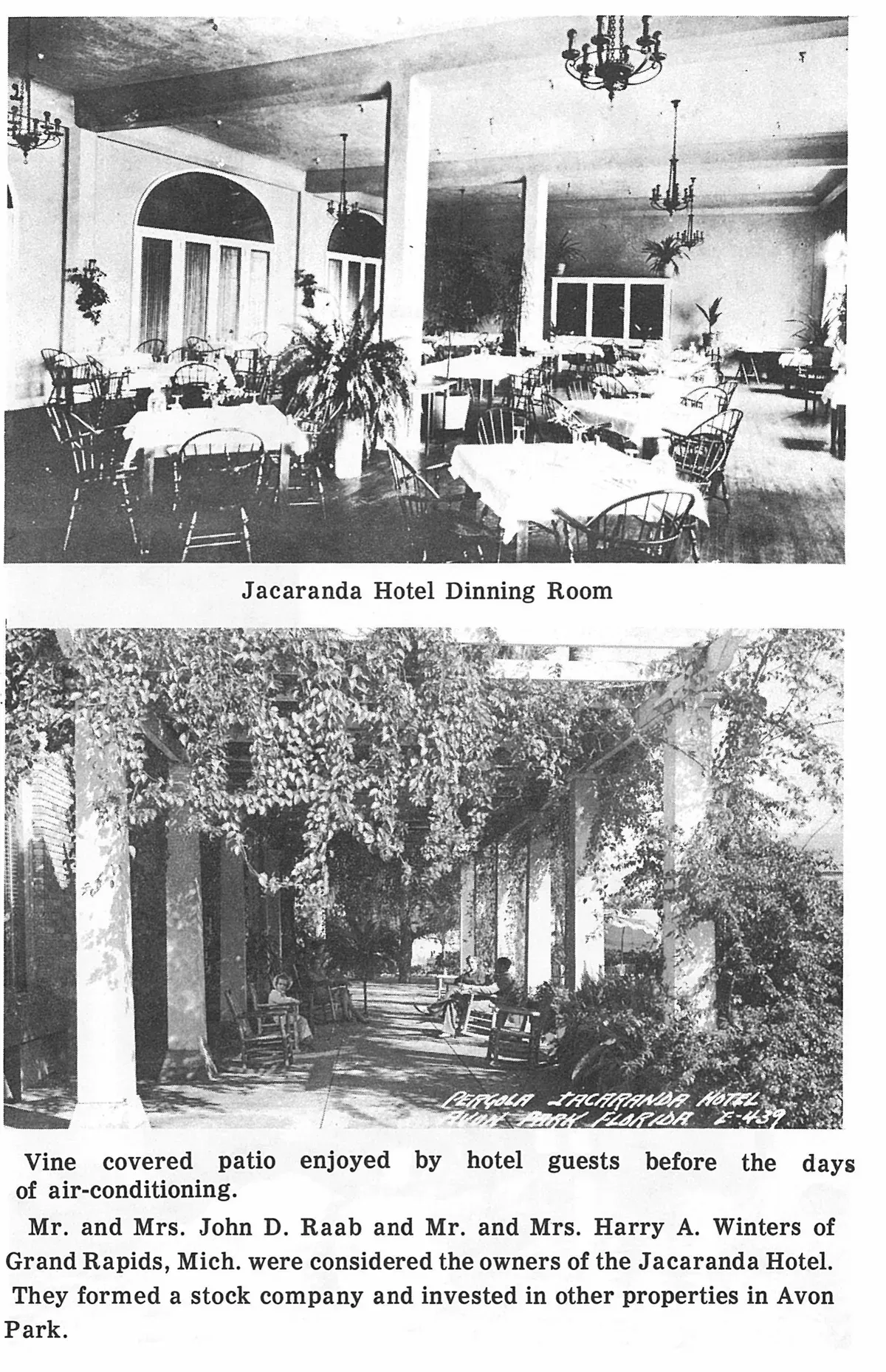 Jacaranda Hotel Dinning Room