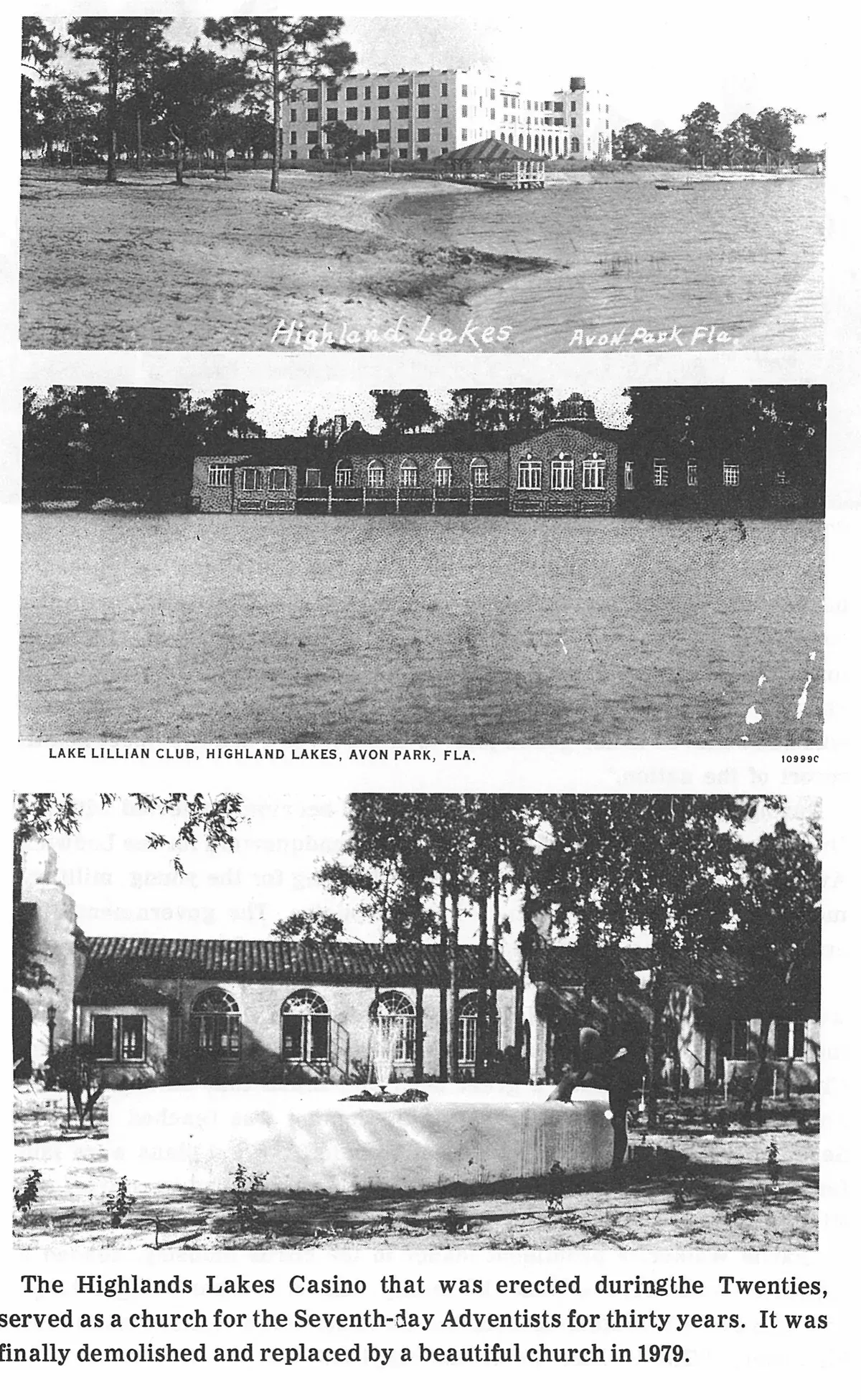 Lake Lillian Club, Highland Lakes