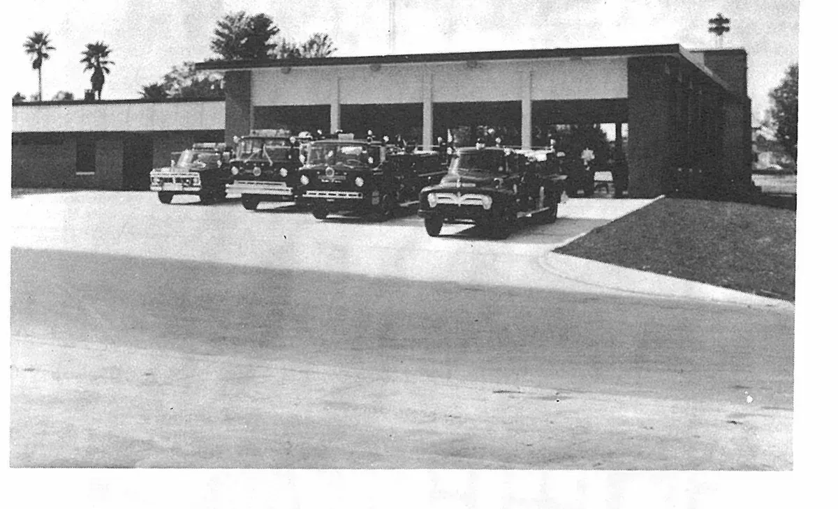 The new fire station